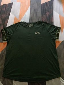 Dark Green Athletic T-Shirt