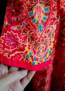 Multi Color Lightweight Gown.