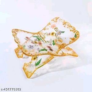 Floral Resin Phone Stand