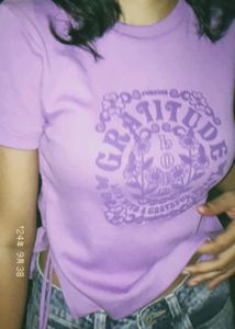 Purple Graphic Tee