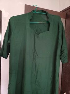 Green Tunic Top