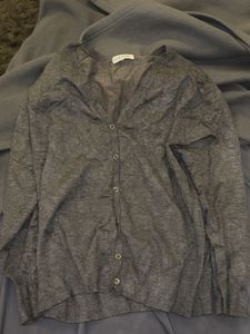 Gray Cardigan