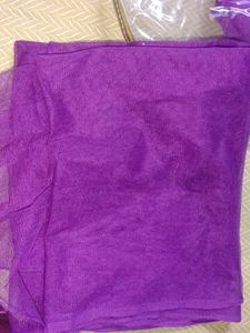 Purple Embellished Salwar Kameez