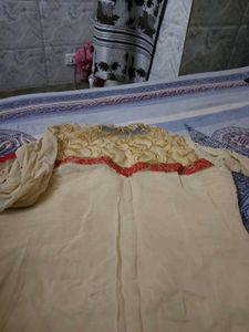 Kurta Plazo Dupatta Like New Condition