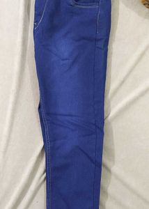 Jeans For Mens In Blue Colour And White Shade