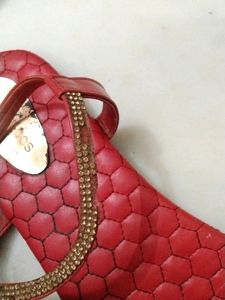 Red Sandals