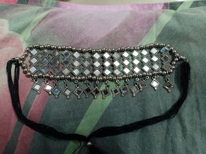 ❤️ Beautiful Oxidise Choker Necklace With Earrings ❤️