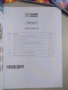 Allen Class XII Textbooks - Physics, Chem, Math