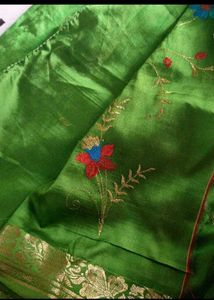 Green Saree