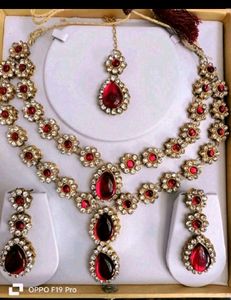 Beautiful Polki Necklace Set