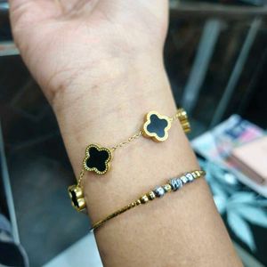 Clover Charm Bracelet