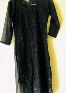 Elegant Black Kurta
