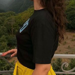 Black Crop Top