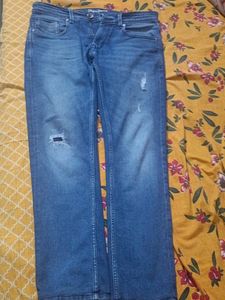 Men Blue Pepe Jeans 32 Size Like New