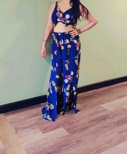 Skirt top set