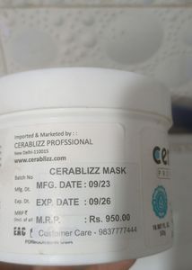 Cerablizz Shampoo, Hair mask , Serum