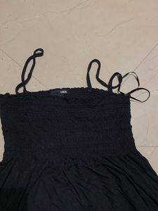 H&amp;M Black Strapless Top