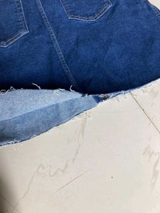 Denim Shirt Navy Blue
