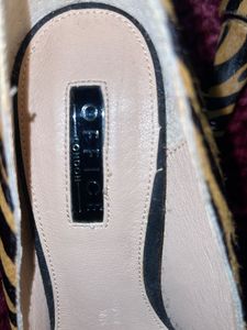 Monchrome Luxe Safari Heels