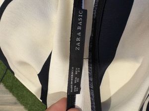 Zara Striped Sleeve Top