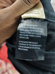 Black Denim Jeans Up For Sale