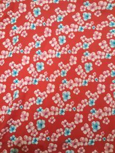 Honey By Pantaloons Red Floral Fit And Flare Dress