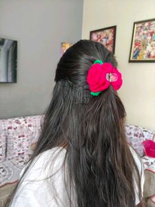 Cute Flower Hair Clip