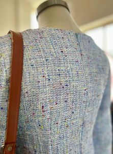 Chic Tweed Mini Dress