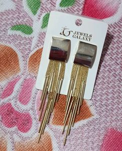 Jewels Galaxy Gold Plated Earrings