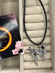 Silver Butterfly Pendant Necklace