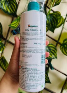 🌸👶 Himalaya Baby Massage Oil – 500ml (New &amp; Seal