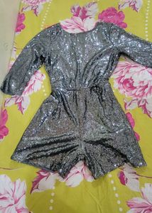 Its Short Sequined Jumpsuit /playsuit