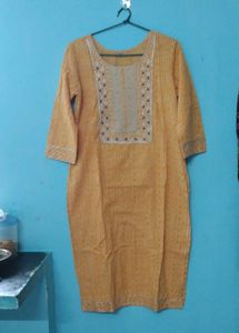 Yellow Kurta