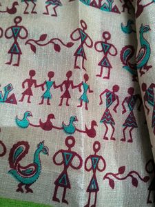 Warli Print Fabric