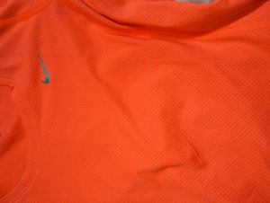 Nike Authentic Neon Orange Running T Shirt