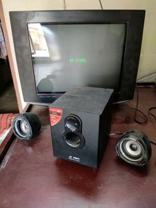 Samsung TV With Home Theatre Of F&amp;D