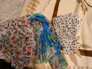 Floral Print Scarf combo