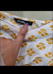 Floral Print Crop Top- Zudio