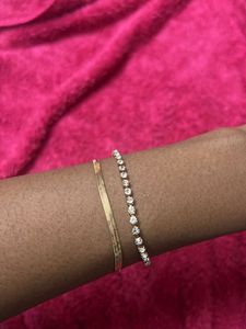 Sparkling Gold Bracelet Set &amp; Earring Combo❤️