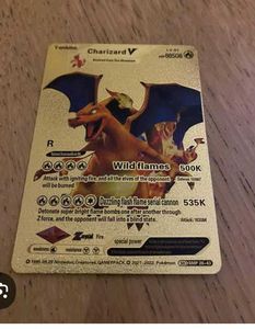 Pokemon Rarest Golden Card Charizard Vmax