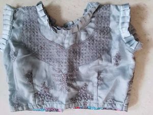 Elegant Embellished Top Blause