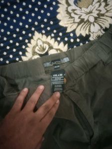 Olive Green Cargo Pants