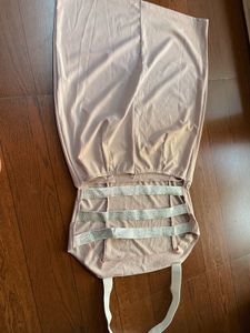 Baby Pink Coloured Backless Dress