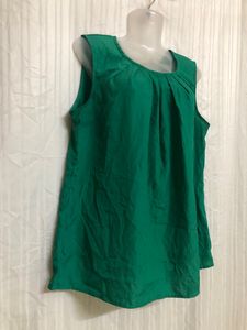Merona. Green Sleeveless Top