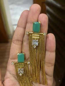 Beautiful Golden Indian/westernEarring