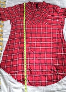 Red Tunic Kurti