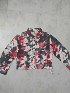 Tie-Dye Denim Jacket