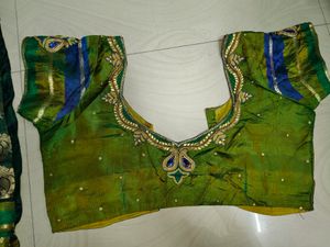 Pattu Saree Maggam Work blouse