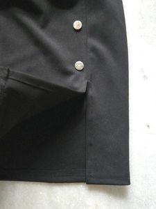 Sparkly Black Top And Mini Skirt Set