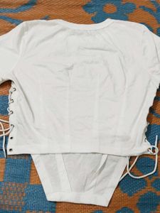 Set of 2 Unique White Tops 🤍